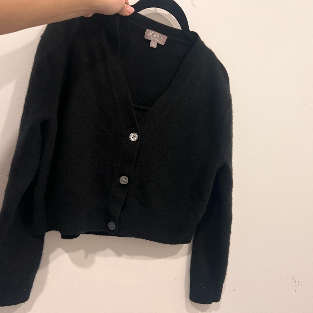 100% cashmere cardigan/tank set